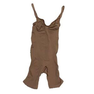 SKIMS Mid-Thigh Bodysuit Seamless Sculpt Sienna Brown L/XL (12-16) NWOT MSRP 74